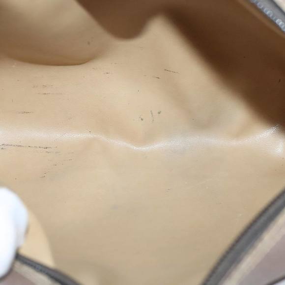 GUCCI GG Supreme Web Sherry Line Shoulder Bag PVC Beige Red 001 115 Auth 97895 - Picture 10 of 16